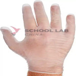 Polyco Medium Clear Powder Free Vinyl Disposable Gloves - Pack of 100